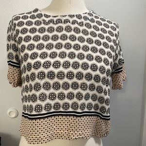 Forever 21 patterned crop top